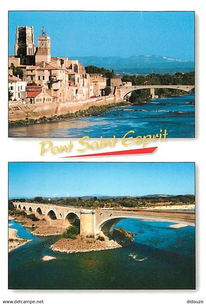 30 - Pont Saint Esprit - Multivues - Flamme Postale de Pont Saint Esprit - CPM - Voir Scans Recto-Verso