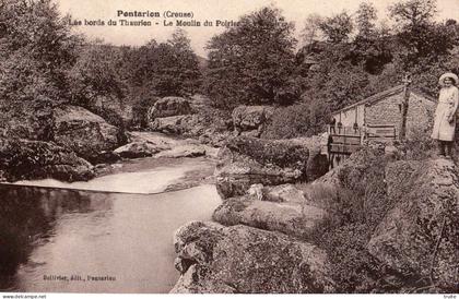 PONTARION LES BORDS DU THAURION LE MOULIN DU POIRIER