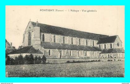 a905 / 621 89 - PONTIGNY Abbaye Vue generale