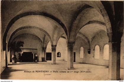 CPA Pontigny - Abbaye de Pontigny - Halle Romane FRANCE (960779)