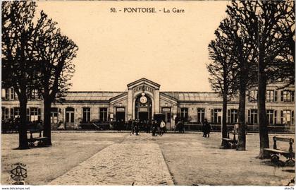 CPA PONTOISE - La Gare (68833)