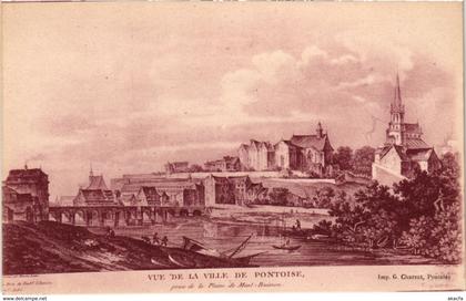 CPA PONTOISE - Vue de la Ville de PONTOISE (68721)