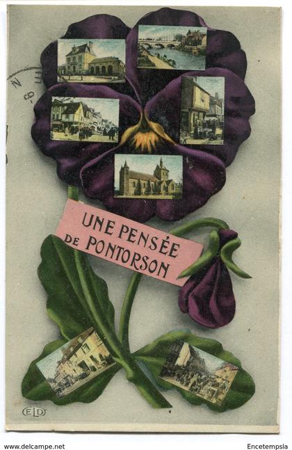 CPA - Carte Postale - France - Pontorson - Une Pensée - 1915 (I9570)