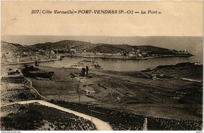 CPA Cote VERMEILLE-PORT-VENDRES (P.-O.) - Le Port (291977)