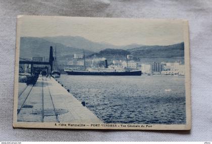 O790, Port Vendres, vue générale du port, Pyrénées Orientales 66