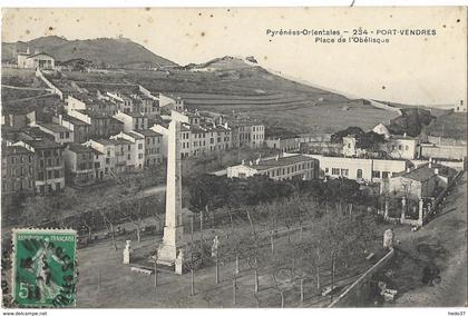 Port-Vendres - Place de l'Obélisque