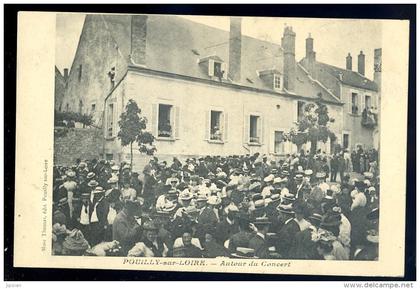 cpa du 58  Pouilly sur Loire autour du Concert      PY2