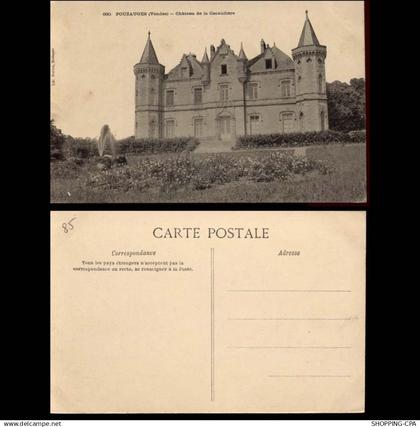 85 - Pouzauges - Chateau de la Cacaudiere