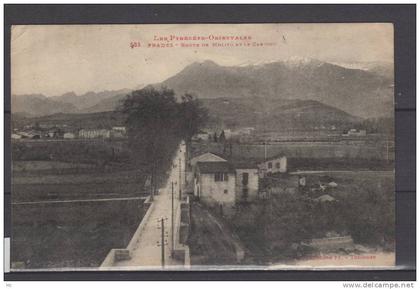 66 - Prades - Route de Molitg et le Canigou