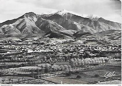 CPSM Prades vue générale sur le Canigou