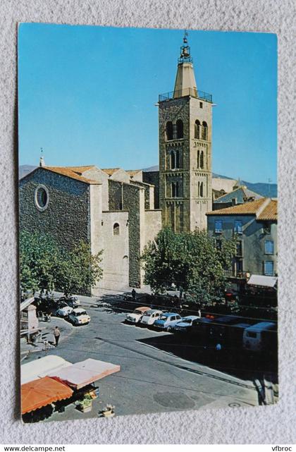 H949, Cpm, Prades, église saint Pierre, Pyrénées orientales 66