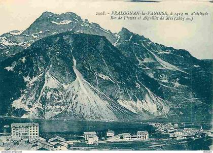 73 - Pralognan-la-Vanoise - Roc de Plassas et Aiguilles de Mai - CPA - Voir Scans Recto-Verso