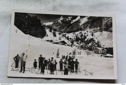 Cpsm 1938, Pralognan la Vanoise, on s'en donne à coeur joie, Savoie 73