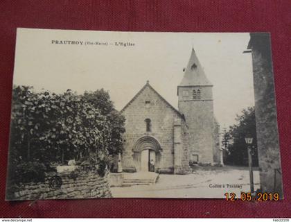 CPA - Prauthoy - L'Eglise