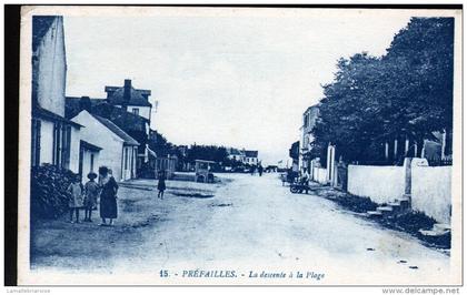 44, PREFAILLES, LA DESCENTE A LA PLAGE