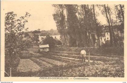 CPA Presles - Courcelles Cressonnières