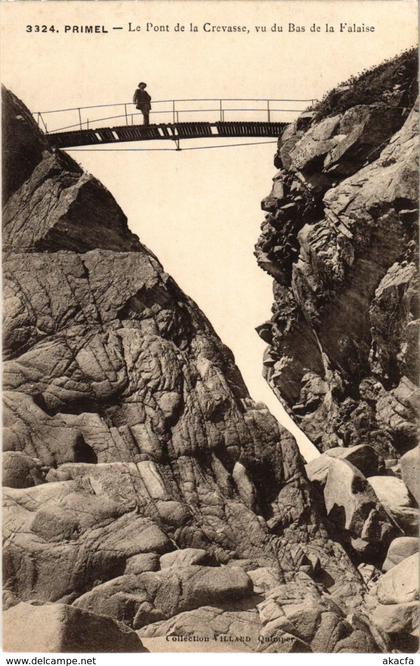 CPA Primel - Le Pont de la Crevasse - Vu du Bas de la Falaise (1033241)