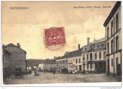 Carte Postale Ancienne de PROVENCHERES sur FAVE