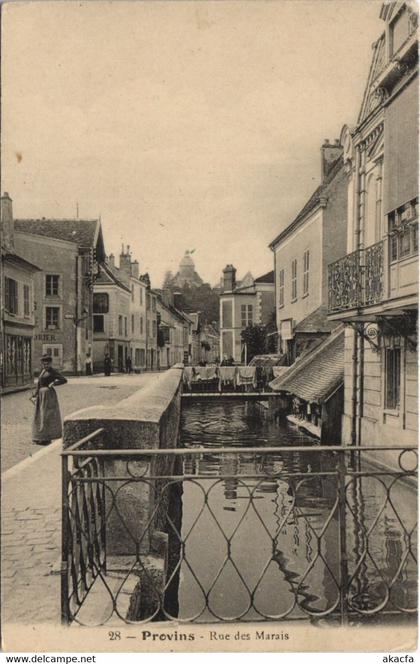 CPA PROVINS - Rue des MARAIS (120198)