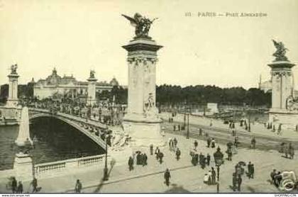 75 - PARIS - LE PONT ALEXANDRE