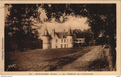 CPA Putanges Le Chateau de Crevecoeur FRANCE (1054110)