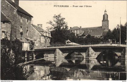 CPA PUTANGES Pont sur l'Orne (150843)