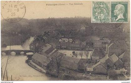 CPA PUTANGES - Vue Générale - Ed. M. Lizot , Putanges