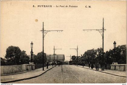 CPA Puteaux Le Pont de Puteaux (1311252)