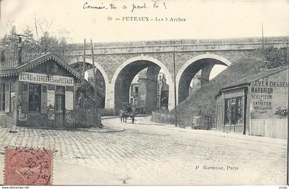 CPA Puteaux Les 3 arches