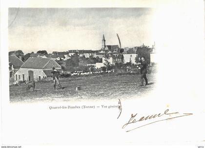 Carte Postale ANCIENNE  de  QUARRE les TOMBES