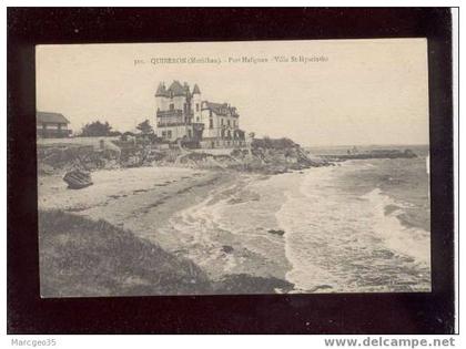 007170 quiberon port haliguen villa st hyacinthe édit.lannelongue n°301 belle carte