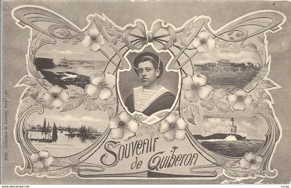 CPA Souvenir de Quiberon