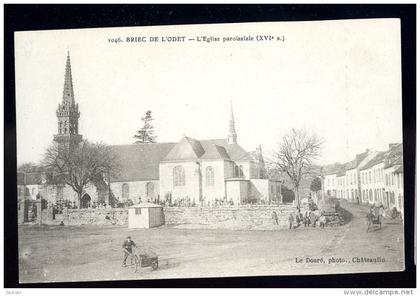 cpa  du 29 Briec de l' Odet  l' église paroissiale    TRIS12