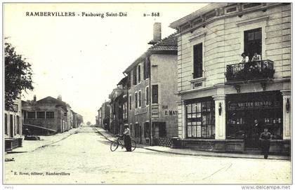 Carte Postale Ancienne de RAMBERVILLERS