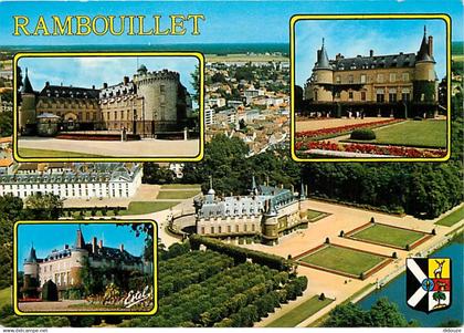 78 - Rambouillet - Le Château - Multivues - Blasons - CPM - Voir Scans Recto-Verso