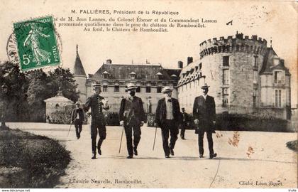 RAMBOUILLET M. FALLIERES PRESIDENT DE LA REPUBLIQUE