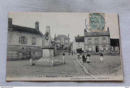 Rantigny, le monument, Oise 60