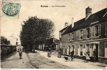 CPA Rebais Les Promenades (1275918)