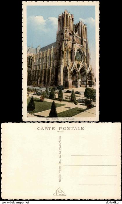 CPA Reims Reims La Cathedrale Kathedrale 1940