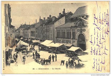 Carte Postale Ancienne de REMIREMONT