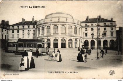 CPA RENNES - Le Théatre (111951)