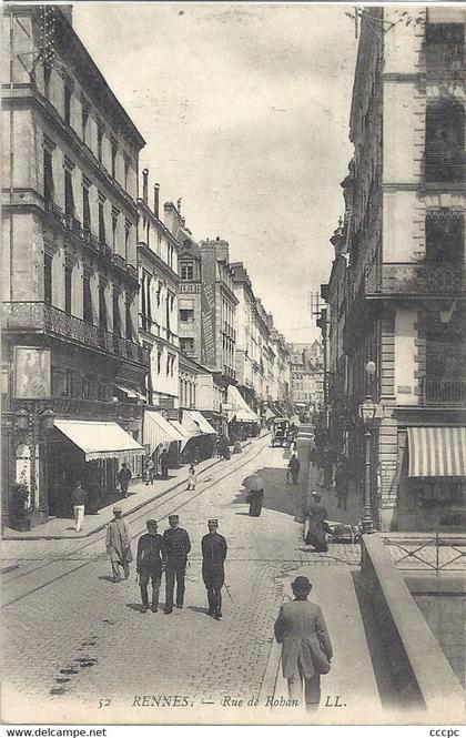 CPA Rennes Rue de Rohan