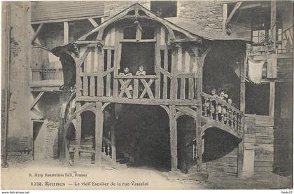 Rennes - Le vieil Escalier de la rue Vasselot