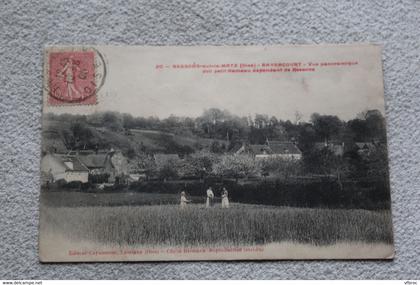 Cpa 1906, Ressons sur le Matz, Bayencourt, vue panoramique, Oise 60