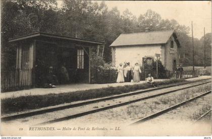 CPA RETHONDES Halle de Pont de Rethondes (1207360)