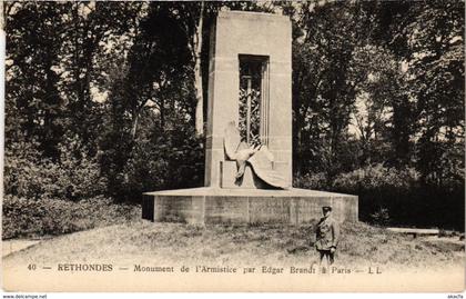 CPA Rethondes - Monument de l'Armistice par Edgar Brandt a Paris (1032388)