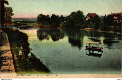 CPA Rethondes - Vue sur l'Aisne (1032392)