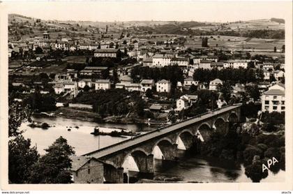 CPA RETOURNAC Hte-Loire - Vue générale et le Pont sur (517131)