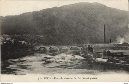 CPA REVIN - Pont du Chemin de Fer (135554)