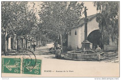 83 // RIANS  Avenue de la gare